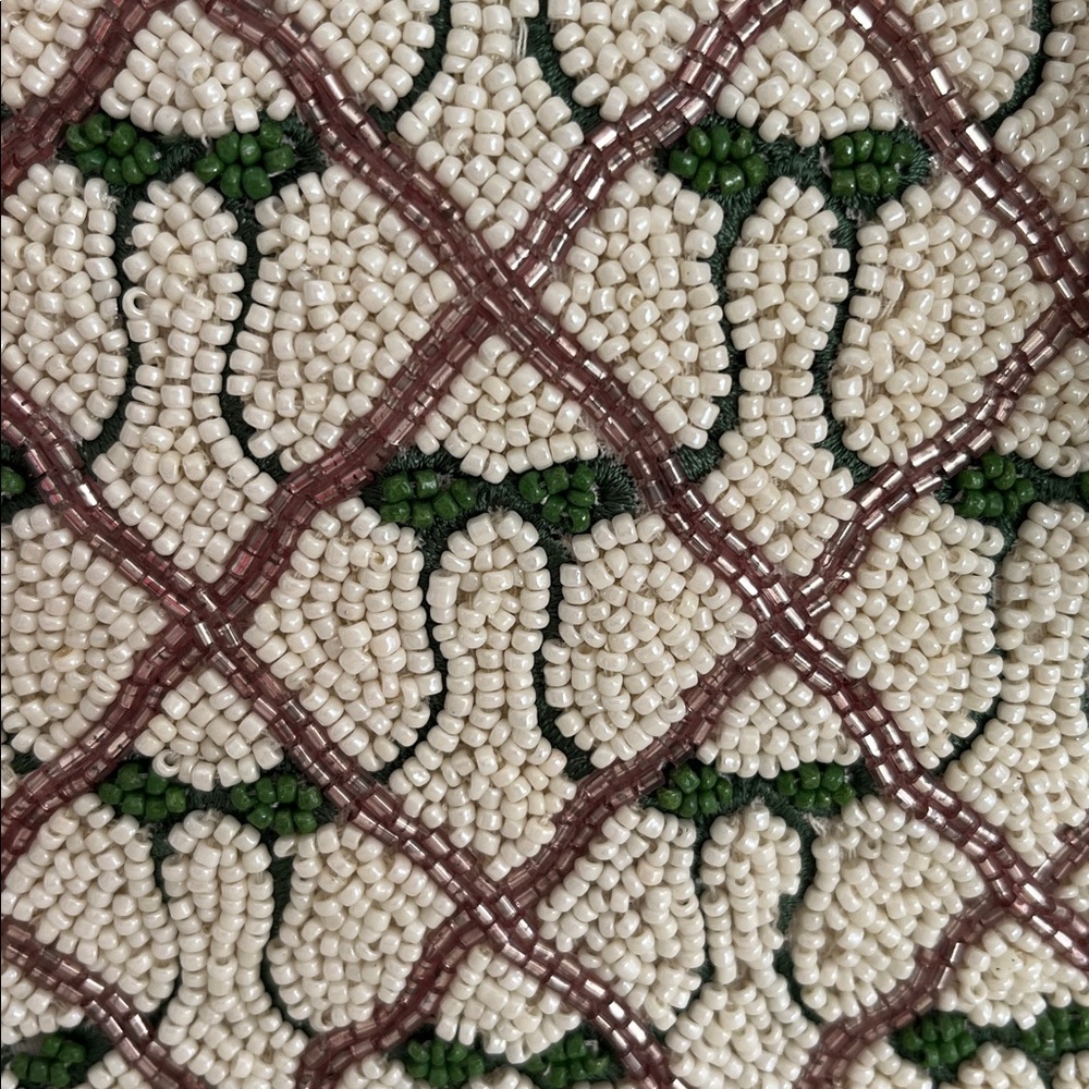 BEADED BOX-SHAPED BAG - Picture 4 of 7